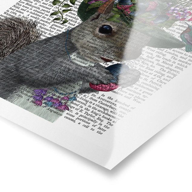 Billeder Fowler - Squirrel With Acorns