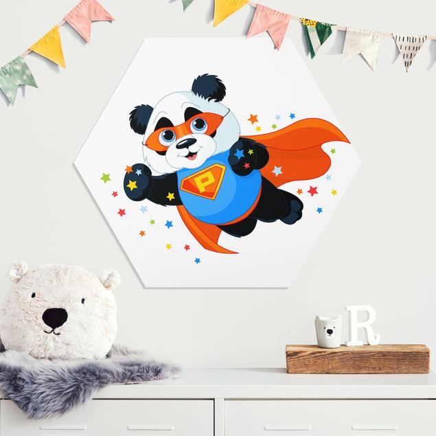 Børneværelse deco Super Panda