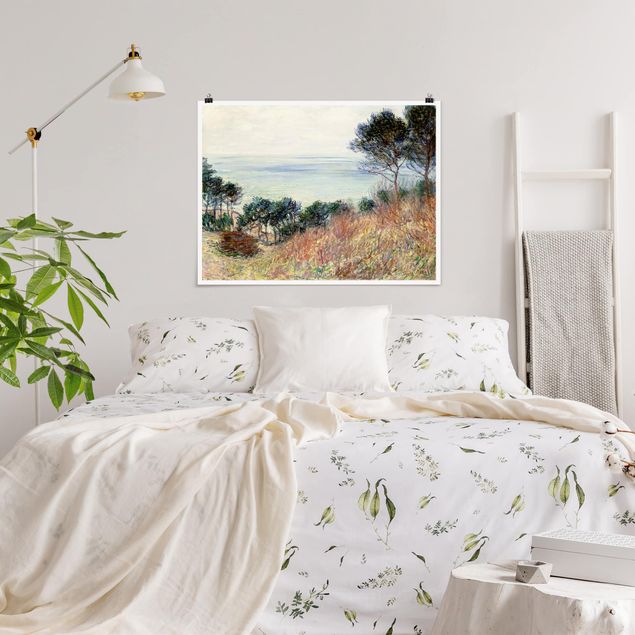 Kunst stilarter Claude Monet - The Coast Of Varengeville