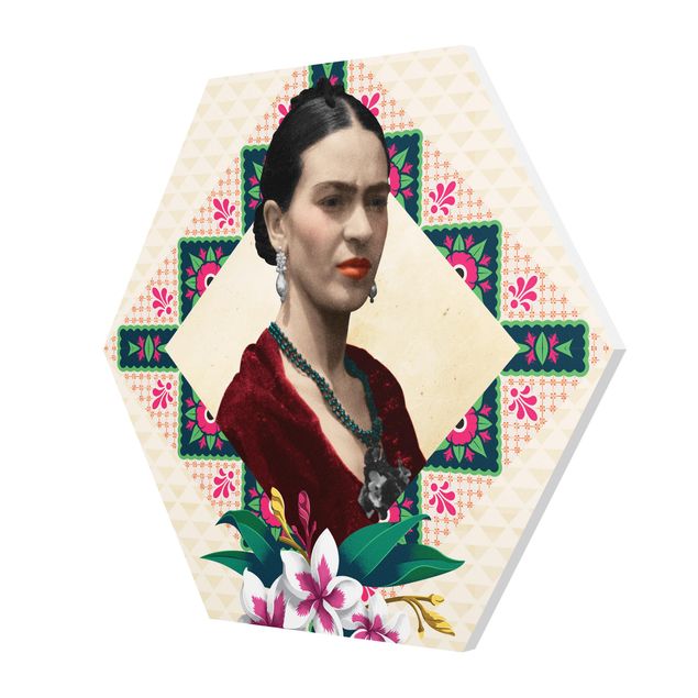 Billeder Frida Kahlo Frida Kahlo - Flowers And Geometry