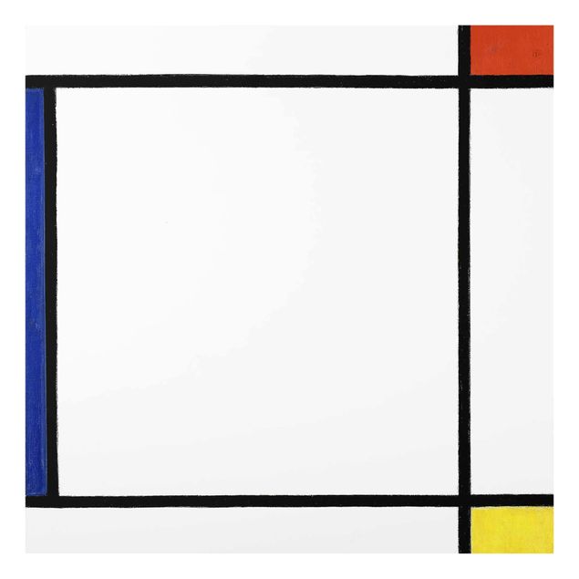 Billeder Piet Mondrian Piet Mondrian - Composition III with Red, Yellow and Blue