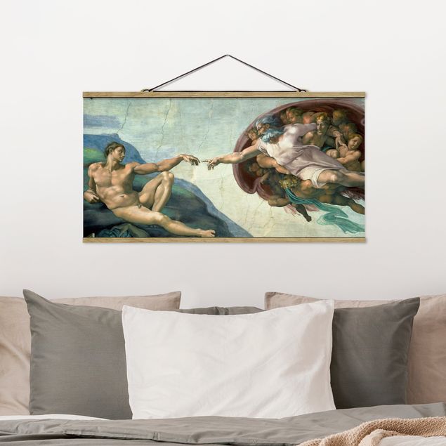 køkken dekorationer Michelangelo - The Sistine Chapel: The Creation Of Adam