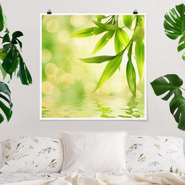 Plakater blomster Green Ambiance I