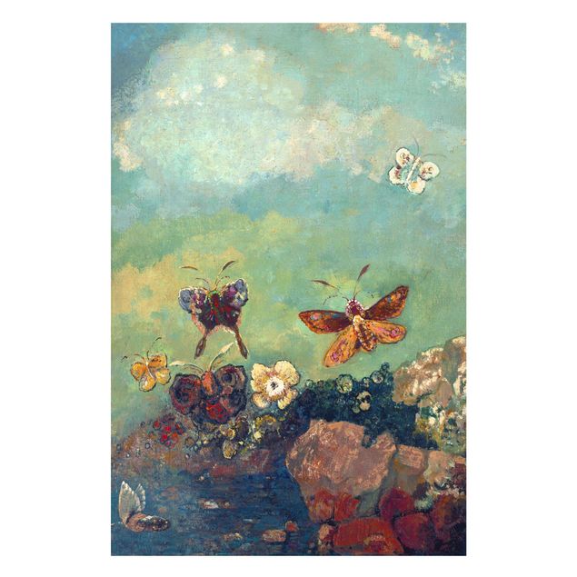 køkken dekorationer Odilon Redon - Butterflies