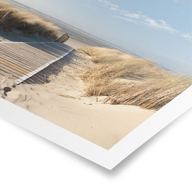 Plakater landskaber Baltic Sea Beach