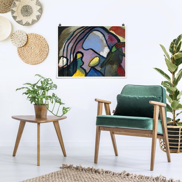 køkken dekorationer Wassily Kandinsky - Study For Improvisation 10