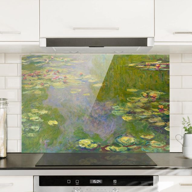 køkken dekorationer Claude Monet - Green Water Lilies