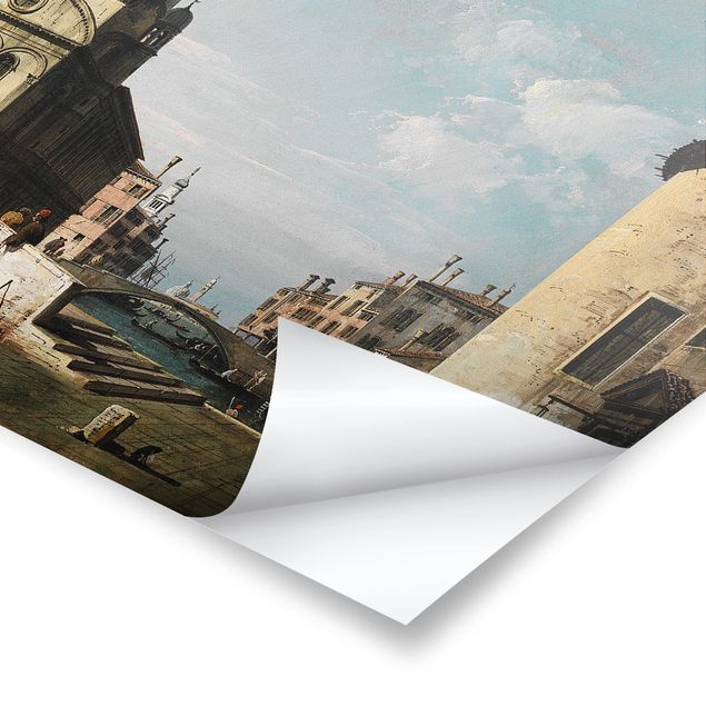 Billeder arkitektur og skyline Bernardo Bellotto - Venetian Capriccio