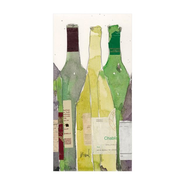 grønt gulvtæppe Wine & Spirits III