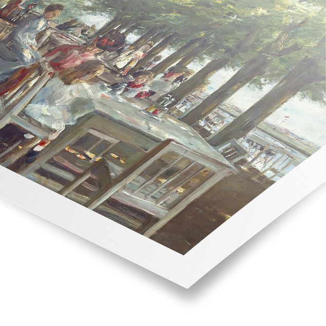 Billeder landskaber Max Liebermann - The Restaurant Terrace Jacob