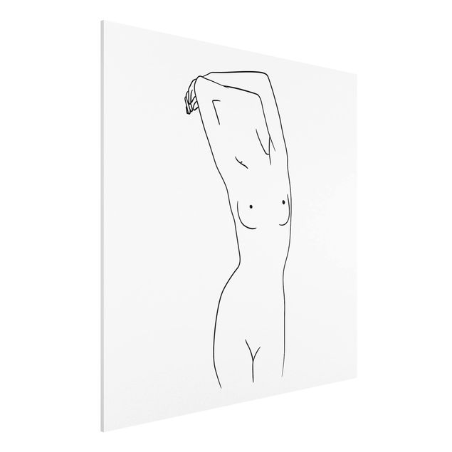 Kunst stilarter Line Art Nude Black And White