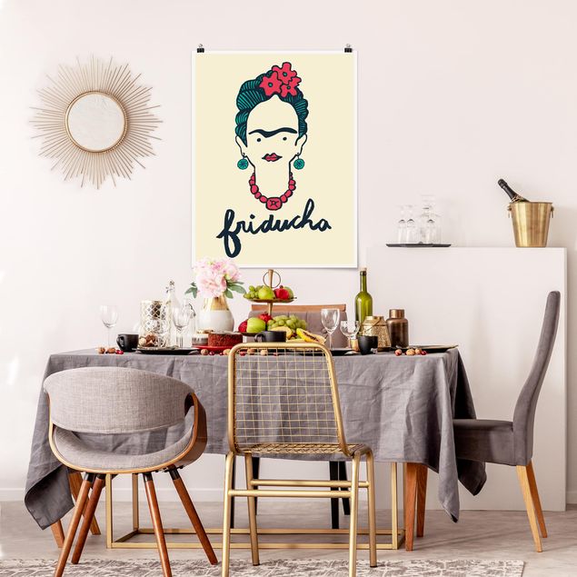 Plakater ordsprog Frida Kahlo - Friducha
