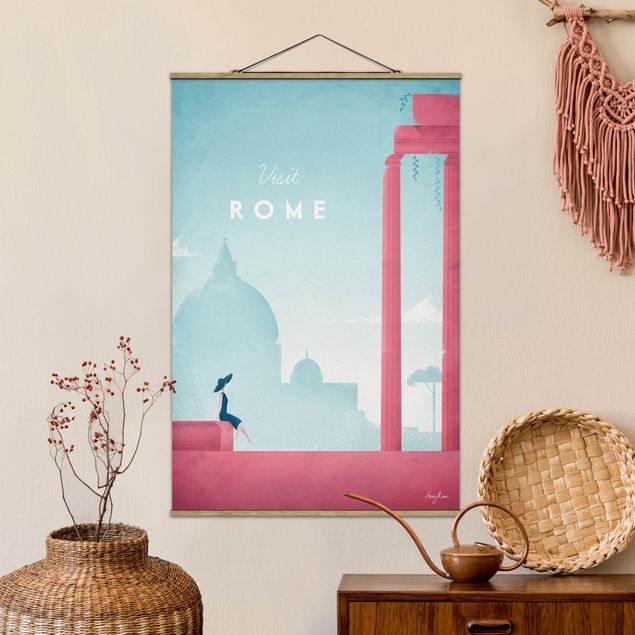 køkken dekorationer Travel Poster - Rome