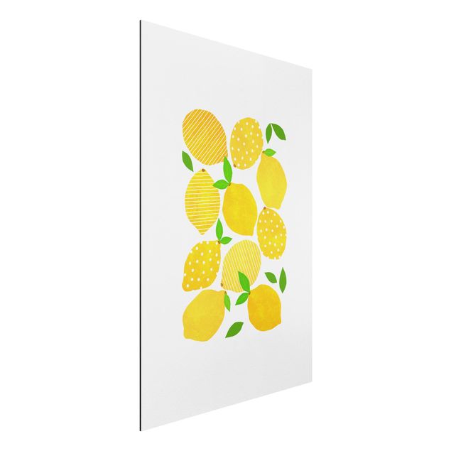 køkken dekorationer Lemon With Dots