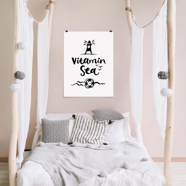 Plakater ordsprog Vitamin Sea