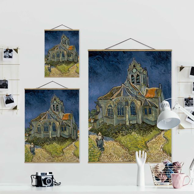 Billeder arkitektur og skyline Vincent van Gogh - The Church at Auvers