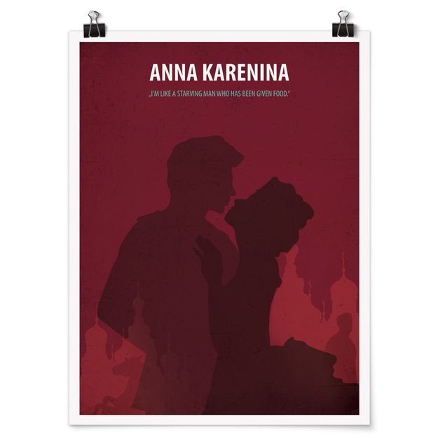 Billeder kunsttryk Film Poster Anna Karenina