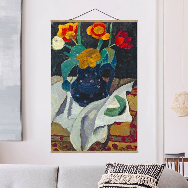 Kunst stilarter ekspressionisme Paula Modersohn-Becker - Still Life with Tulips