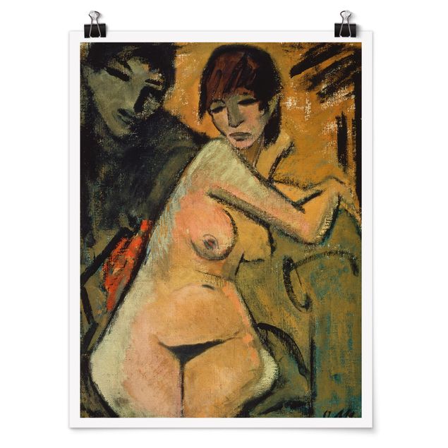 Billeder nøgen og erotik Otto Mueller - Lovers