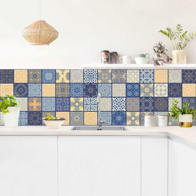 Billeder Andrea Haase Sunny Mediterranian Tiles With Blue Joints