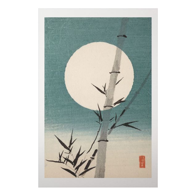 Billeder bambus Japanese Drawing Bamboo And Moon