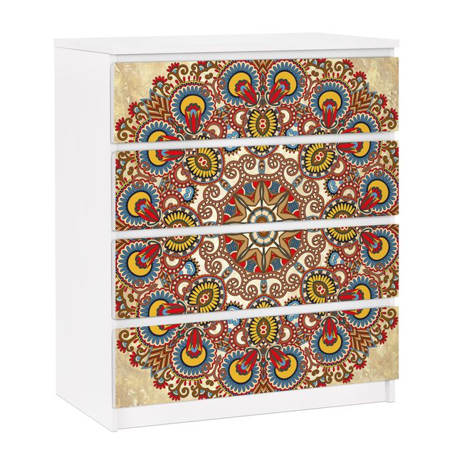 Selvklæbende folier mønstre Coloured Mandala
