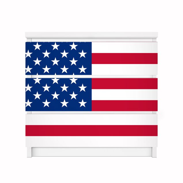 Selvklæbende folier stjerner Flag of America 1
