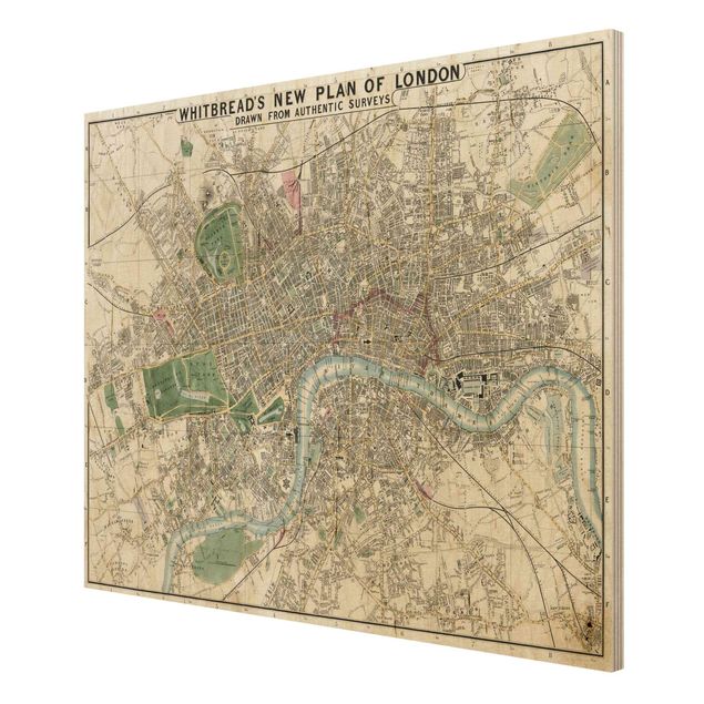 Billeder Vintage Map London