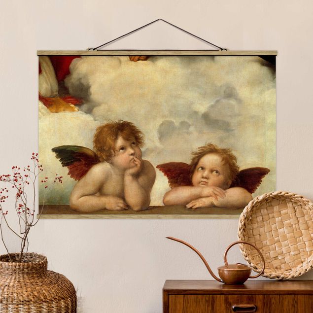 Kunst stilarter ekspressionisme Raffael - Two Angels. Detail from The Sistine Madonna