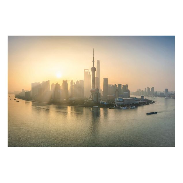 Billeder arkitektur og skyline Pudong At Dawn