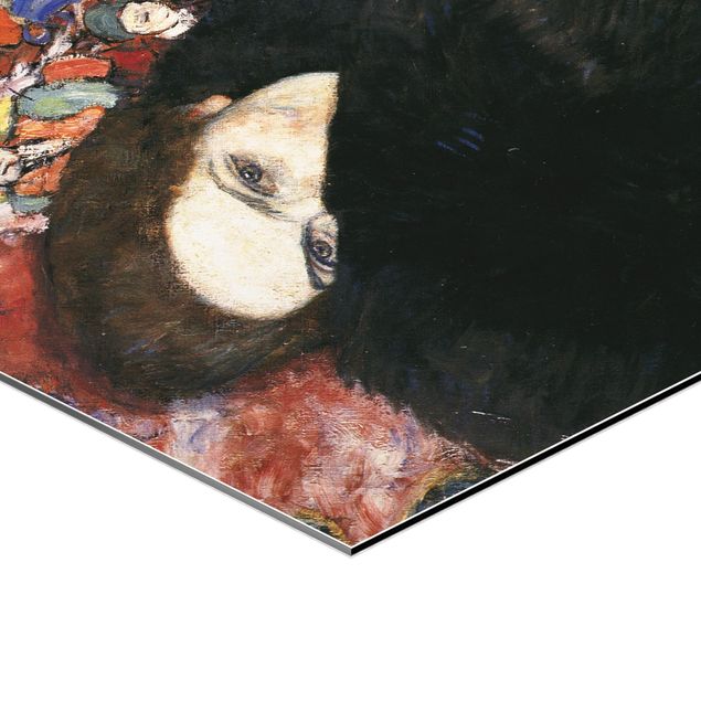 Billeder Gustav Klimt Gustav Klimt - Lady With A Muff