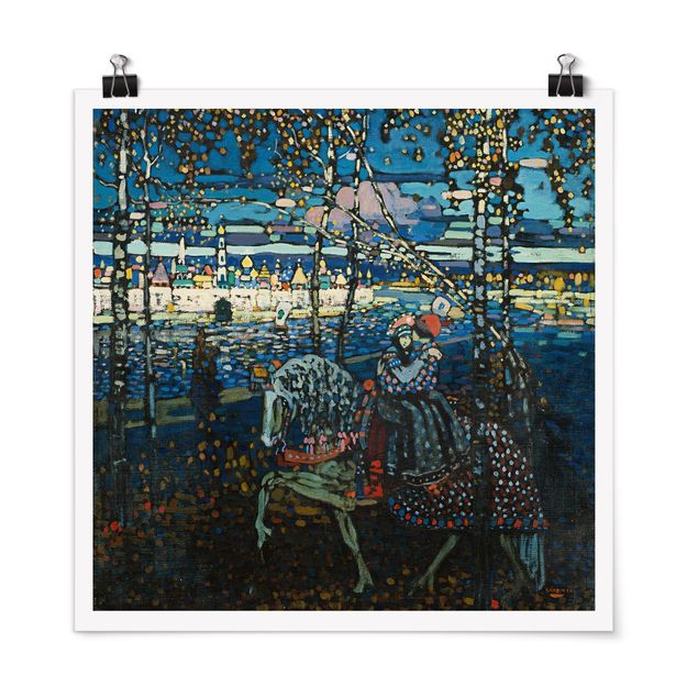 Kunst stilarter Wassily Kandinsky - Riding Paar