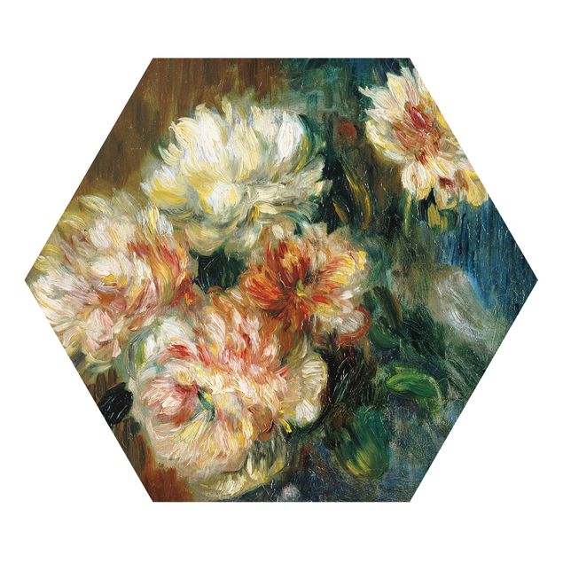 Billeder blomster Auguste Renoir - Vase of Peonies