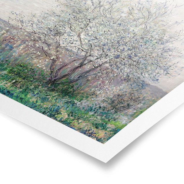 Billeder landskaber Claude Monet - Spring in Vétheuil