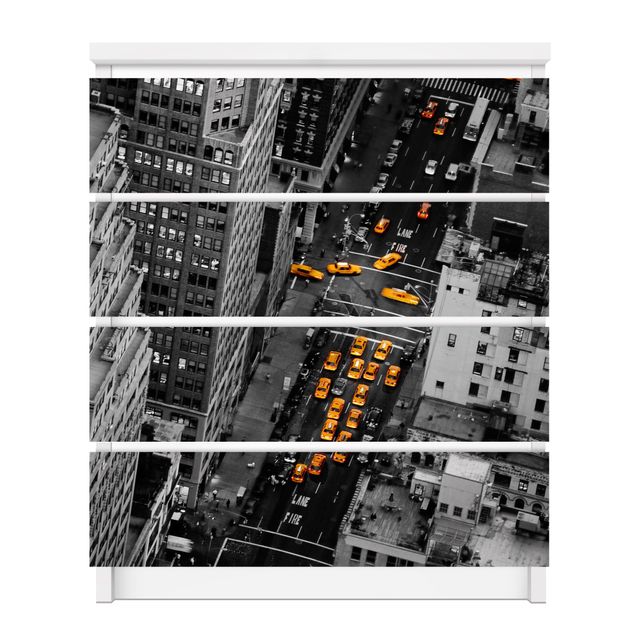 Selvklæbende folier Taxi Lights Manhattan