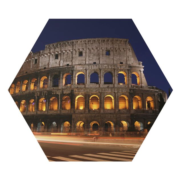Billeder Colosseum in Rome at night