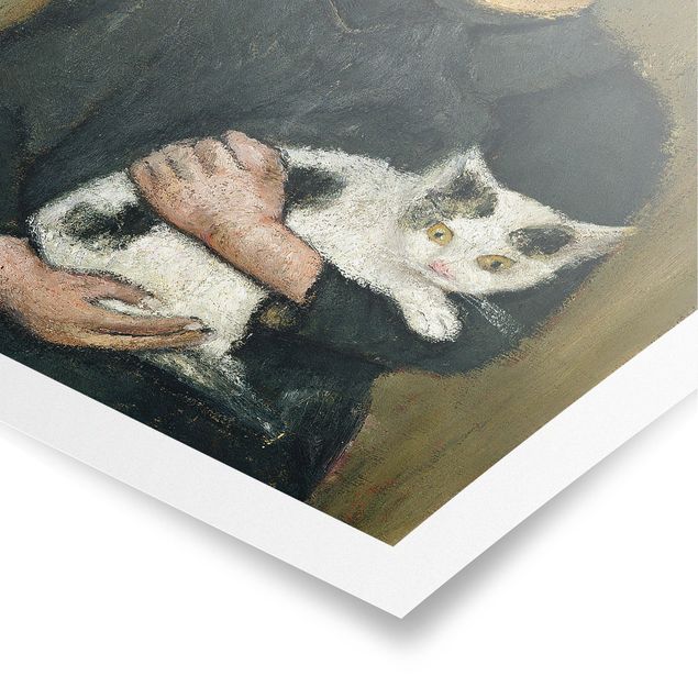 Plakater kunsttryk Paula Modersohn-Becker - Boy with Cat