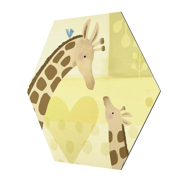 Billeder gul Mum And I - Giraffes