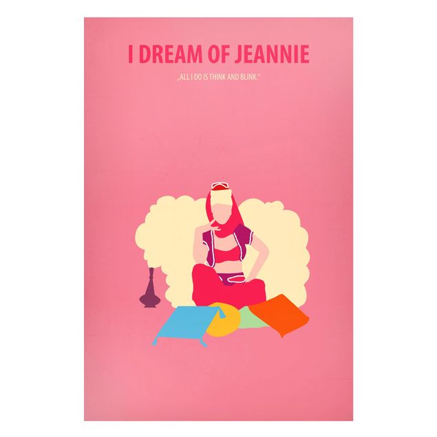 Billeder kunsttryk Film Poster I Dream Of Jeannie