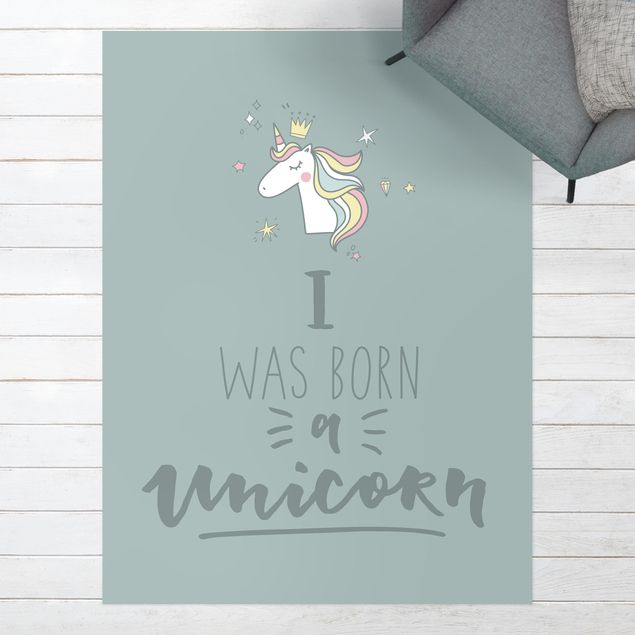 Udendørs tæpper I Was Born A Unicorn