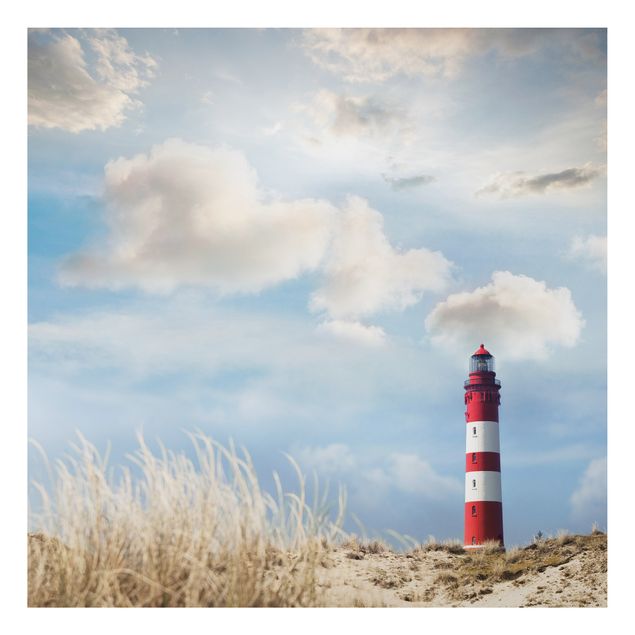 Billeder landskaber Lighthouse Between Dunes