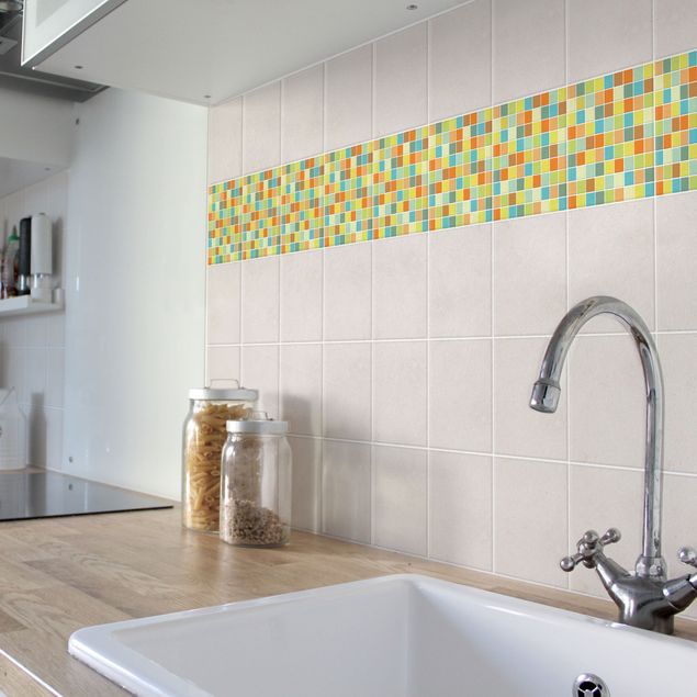 Flise klistermærker mosaik Mosaic Tiles Summer Set
