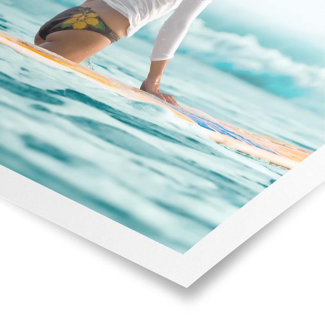 Plakater landskaber Surfer