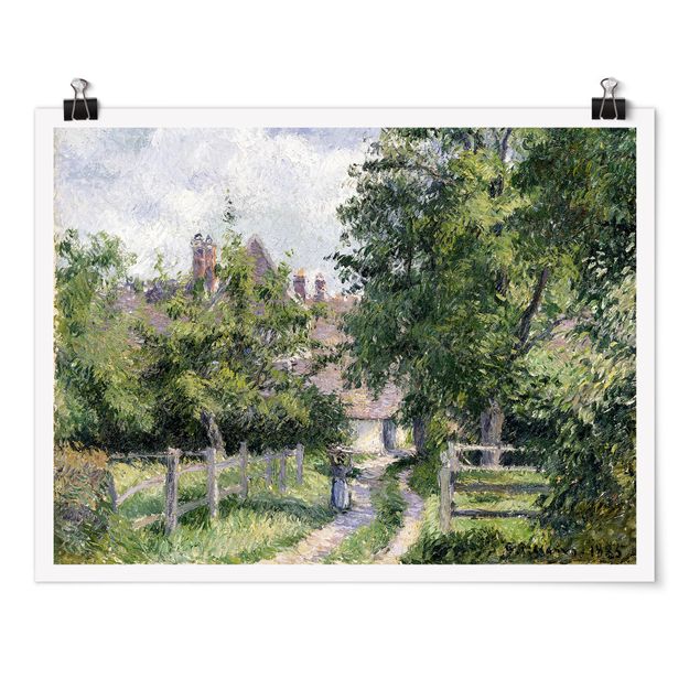 Kunst stilarter post impressionisme Camille Pissarro - Saint-Martin Near Gisors