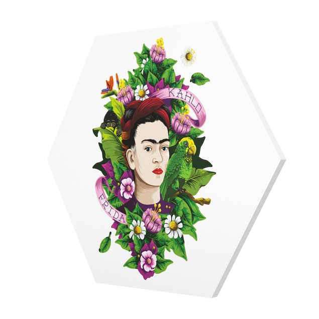 Forex Frida Kahlo - Frida, Monkey And Parrot