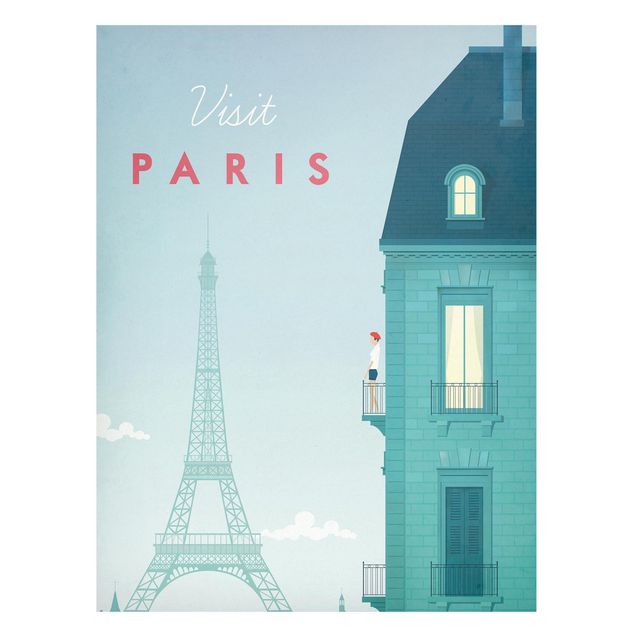 Billeder Paris Travel Poster - Paris