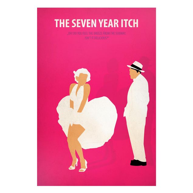 Billeder kunsttryk Film Poster The Seven Year Itch