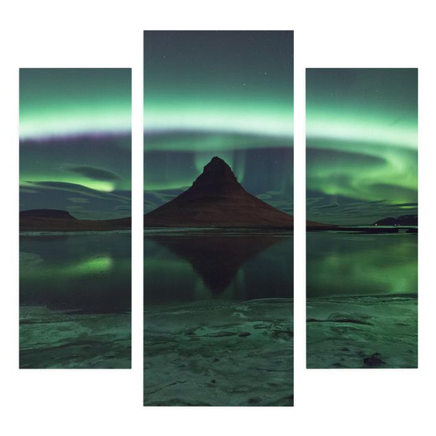 Billeder moderne Northern Lights In Iceland