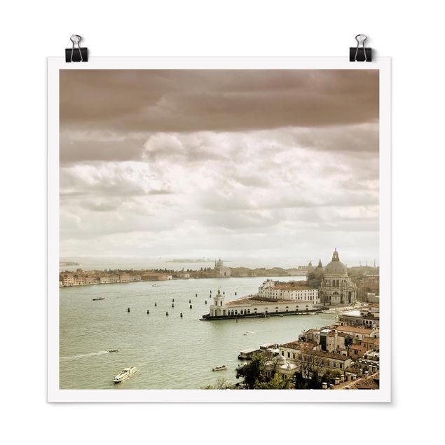 Plakater arkitektur og skyline Lagoon Of Venice
