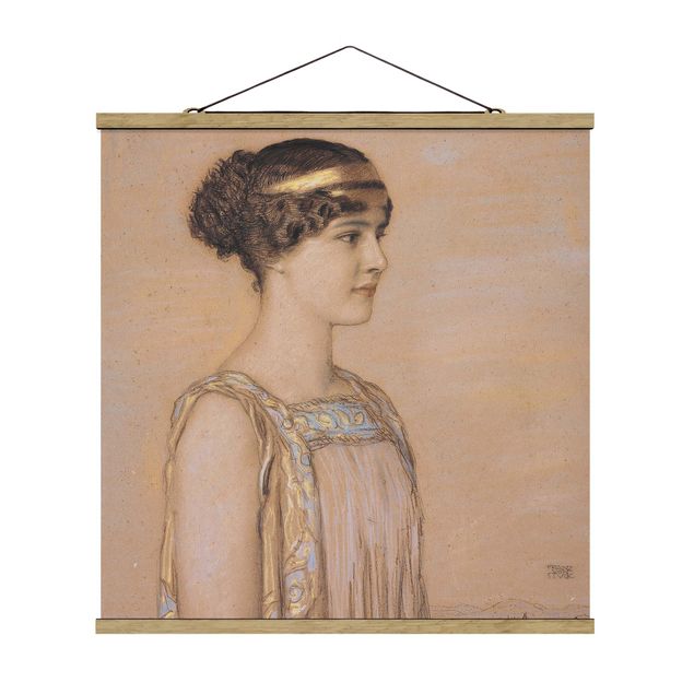 Billeder kunsttryk Portrait of Mary in a Greek Costume